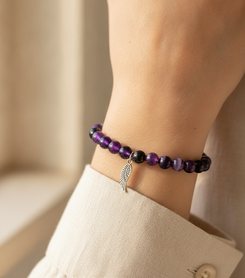 Guardian Angel Crystal Bracelet