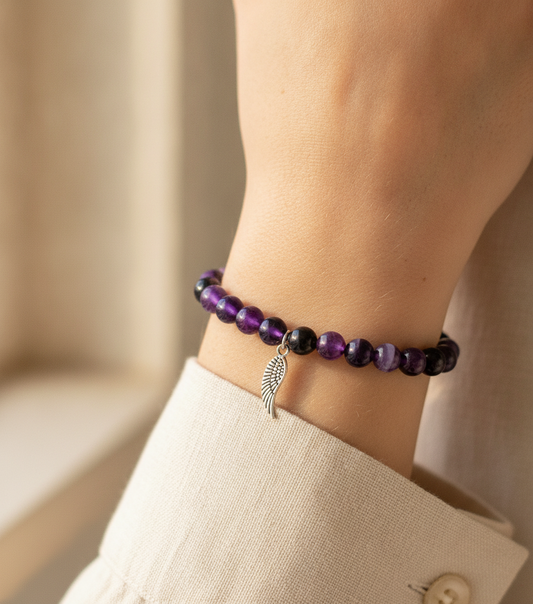 Guardian Angel Crystal Bracelet